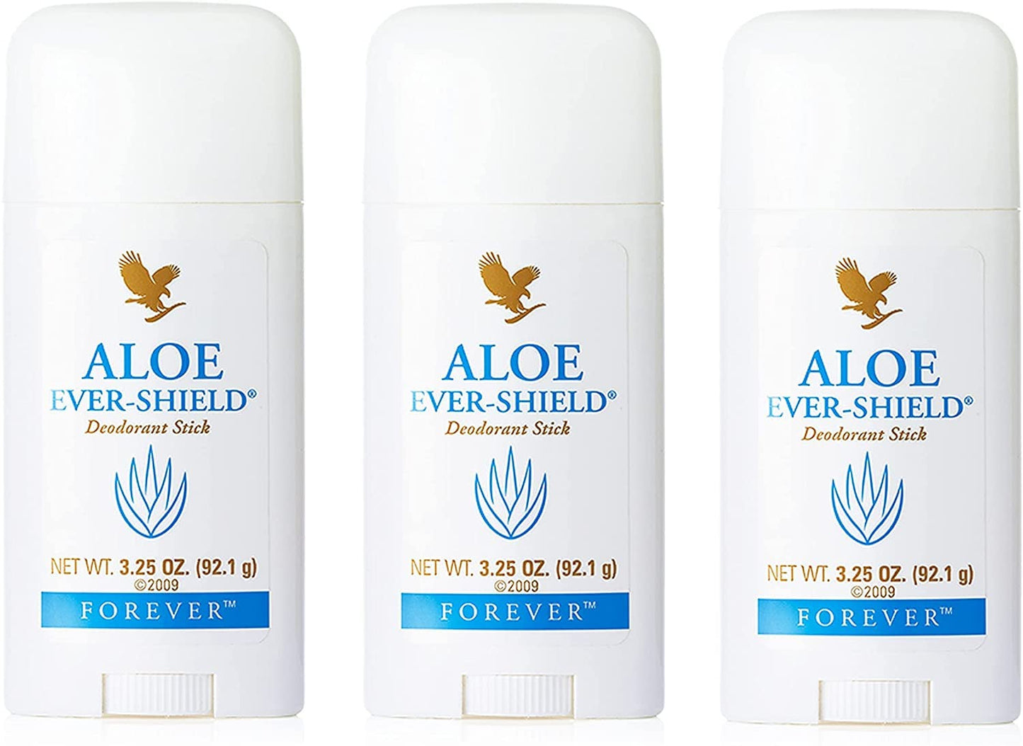 3x Forever Aloe Evershield Deostick 3 Stück Pack