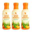 3x Forever Aloe Peaches - 3 Liter 3 Flasche