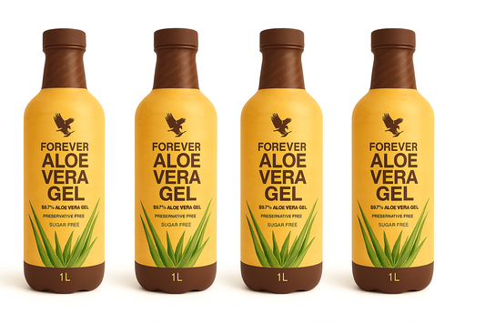 Forever Aloe Vera Gel 4 Liter 4 Flaschen