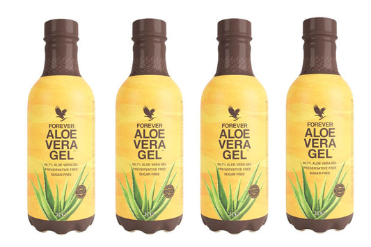 Forever Aloe Vera Gel 4 Liter 4 Flaschen